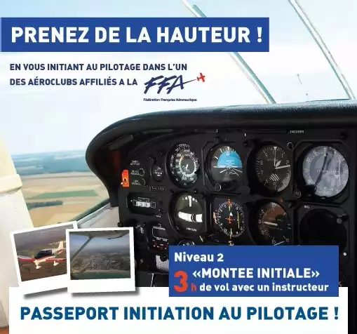 Vol d'initiation 3h00
