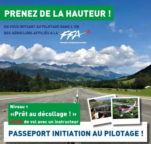 Vol d'initiation 1h30